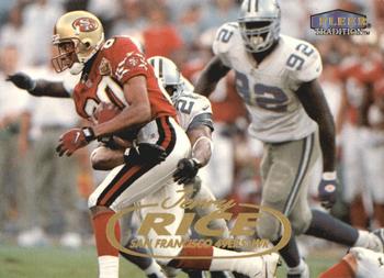 Jerry Rice San Francisco 49ers 1998 Fleer Tradition NFL #7